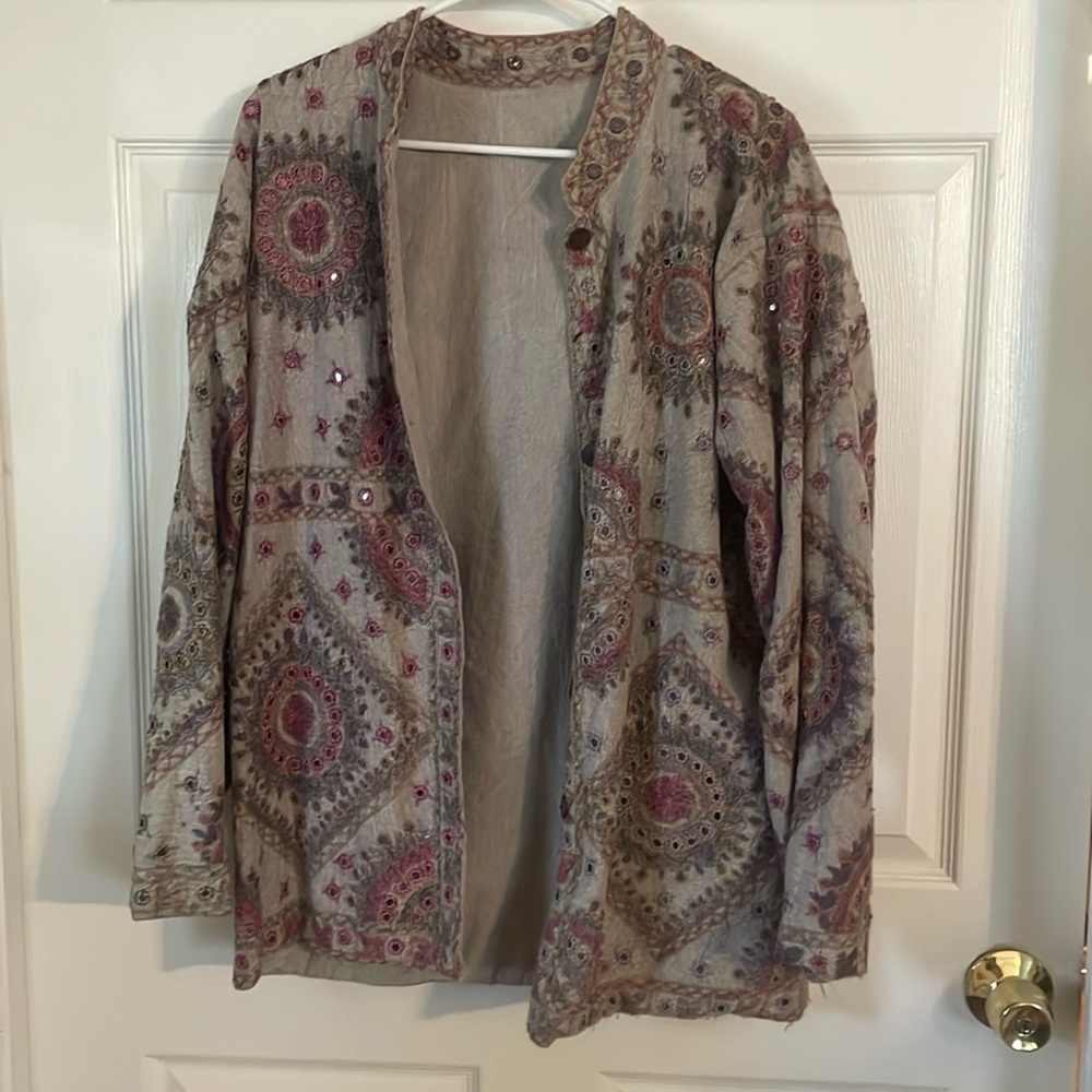 Vintage oversized button down